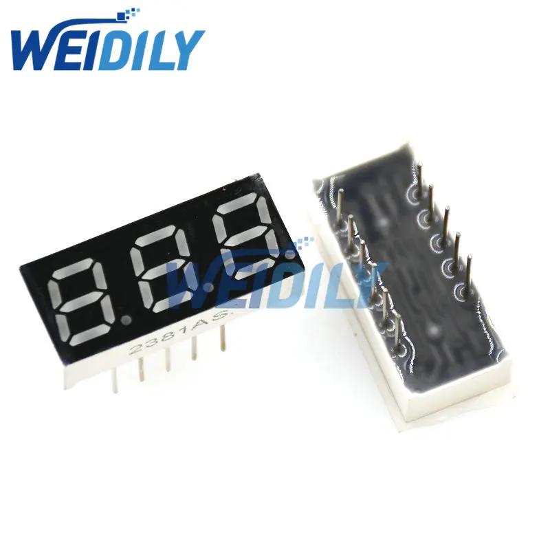 0.28inch LED display 7 Segment 1 Bit 2 Bit 3 Bit 4 Bit Digit Tube Red Common Cathode Anode Digital 5PCS led modules led module led light