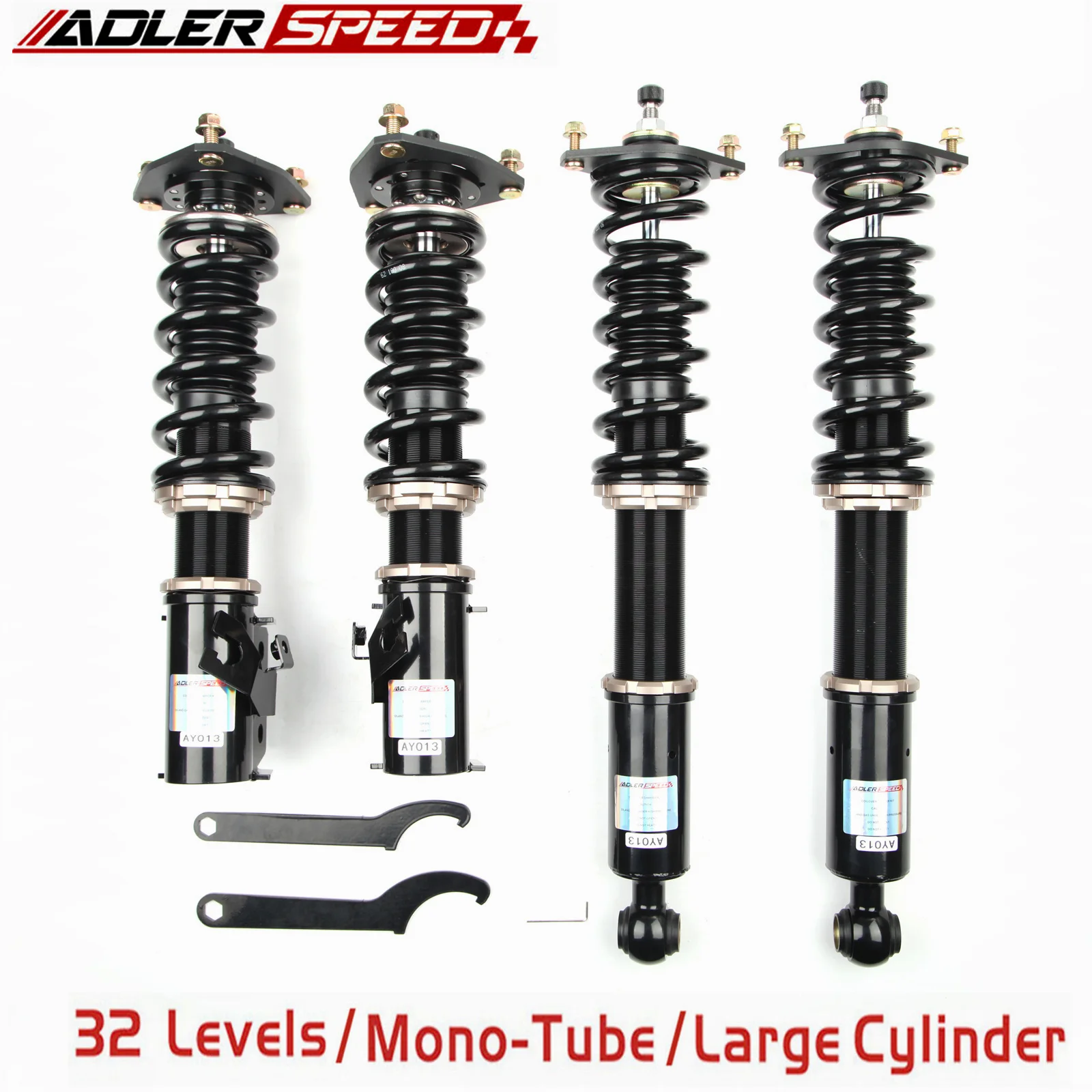 Adlerspeed Adjust Damper Coilovers Kit Ammortizzatore Per Nissan 240Sx S14 1995-98
