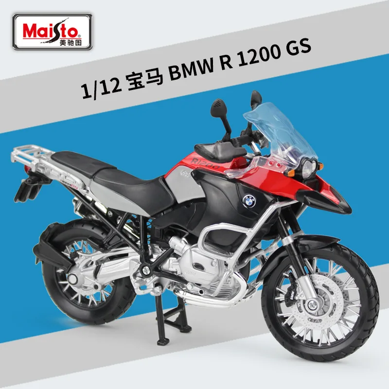 Bike Maisto Bmw 1200 Gs BMW R 1200 GS 2017 Red 1:18 Motorbike