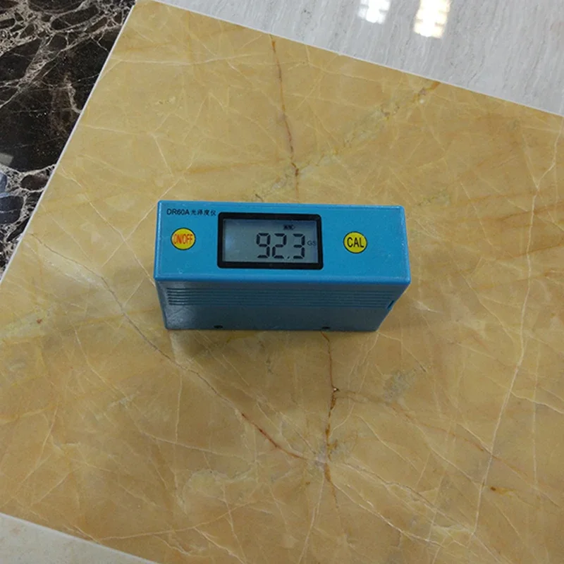 Intelligent resolution stone and tile polishing gloss meter checker