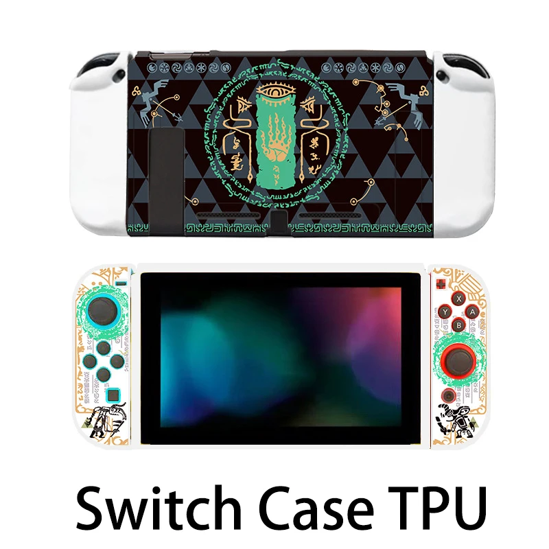 Zelda Tears of the Kingdom Protective Game Case with Keycap and Storage