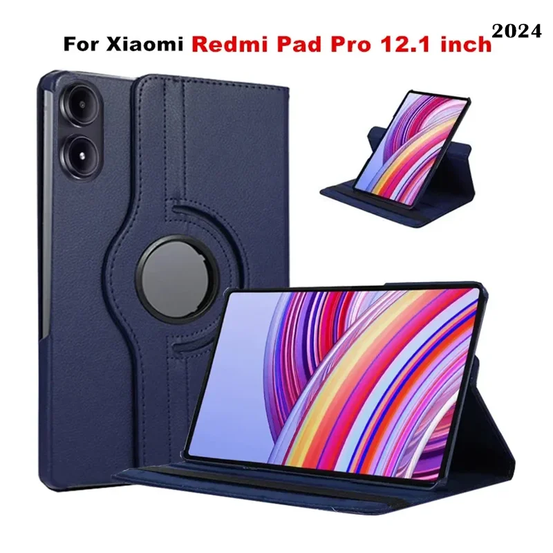 Versatile 360° Rotation Flip PU Leather Magnetic Tablet Cover
