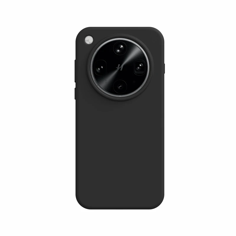 Shockproof Soft Liquid Silicone Phone Case with Skin Fleece Protection and Retail Packaging