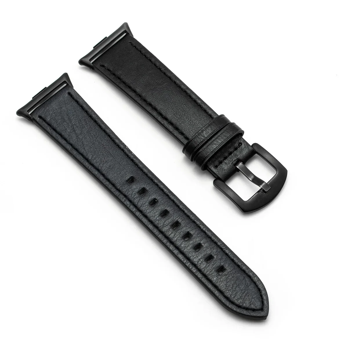 Premium Leather Strap with Metal Interface