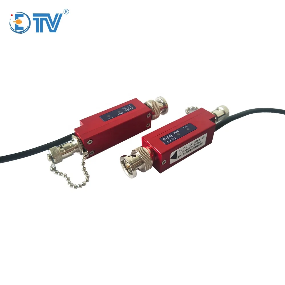 

ETV 3g-sdi fiber camera converter 20km