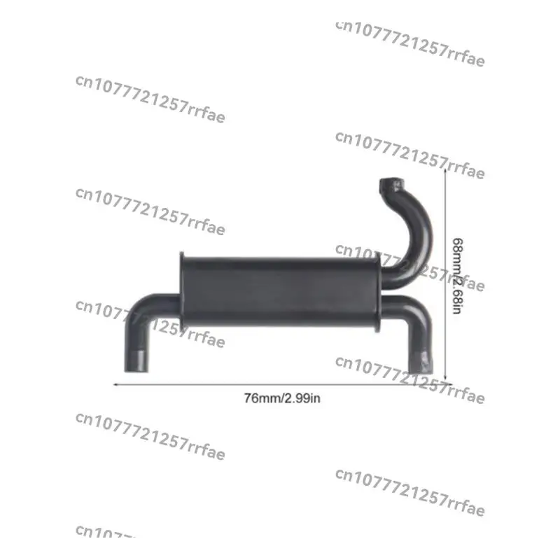 시뮬레이션 모델 자동차 90046 꼬리 배기관. 적용 가능