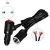 Car Cigarette Lighter Extension Cord with On/off- Button Max180W for Car , Vacuum Cleaners, Fans, LED Lights, 5