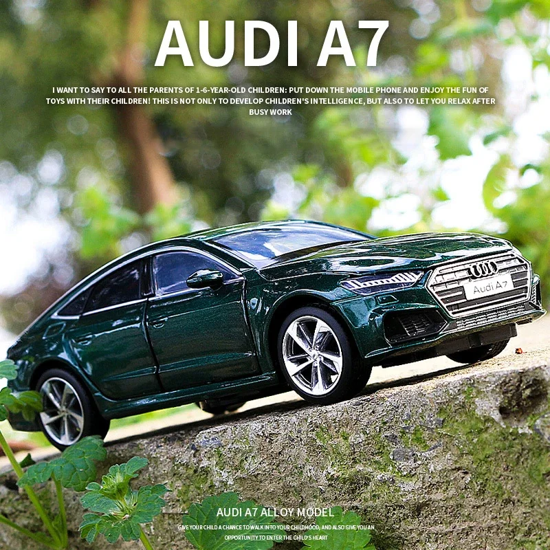 

1:32 AUDI A7 Coupe Alloy Car Model Diecasts Toy Vehicles Metal Toy Car Model Sound Light Collection Kids Gift F431