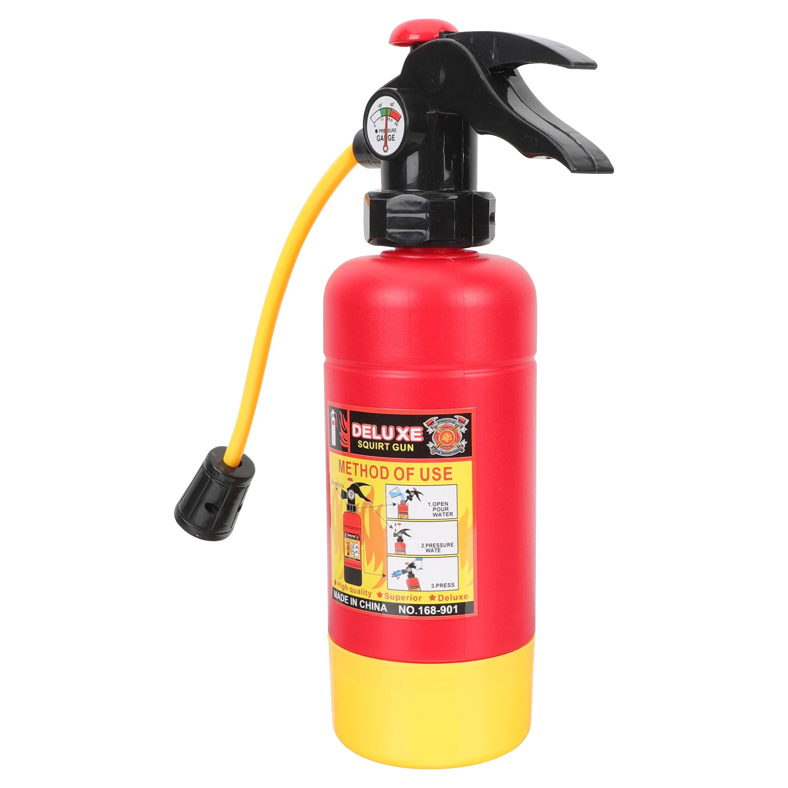 

Fire Extinguisher Water Squirt Summer Gifts Mini Realistic Firefighter Fun Outdoor Summer Toy Boys Girls