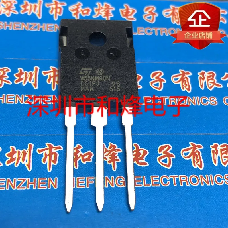 

5 шт.-10 шт. W55NM60N STW55NM60N TO-247 650V 51A Новый и оригинальный на складе