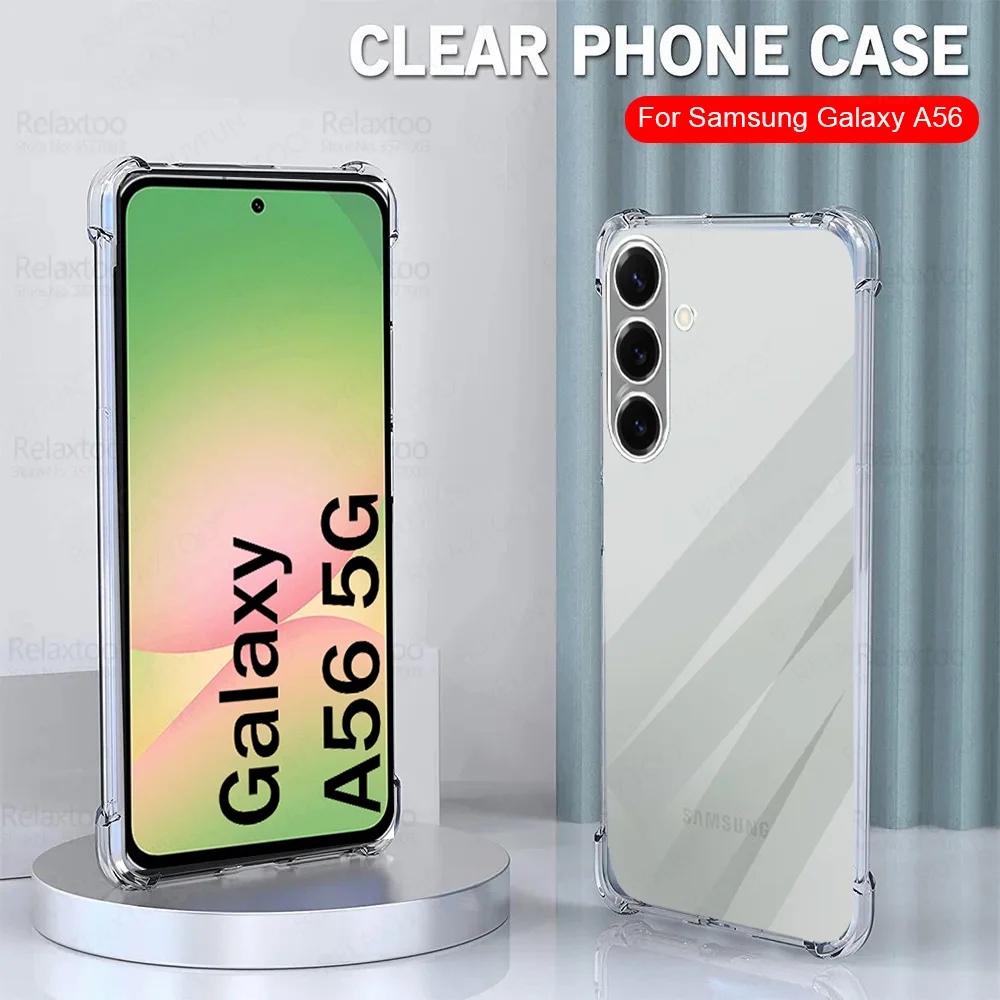 Clear Transparent Silicone Bumper Case - Versatile Protective Cover