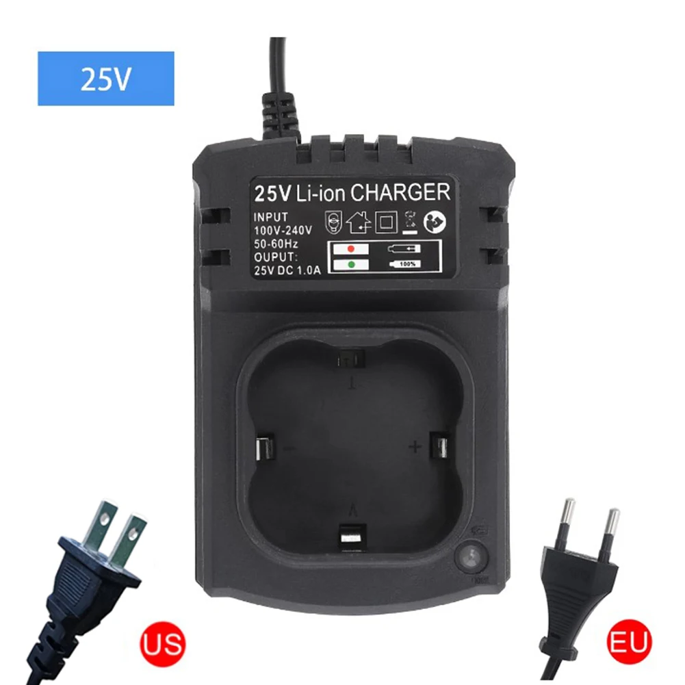 

110-240V DC 25V Multifunction Lithium Battery Charger Li-ion Rechargeable Adapter For Electrical Drill/Wrench/Hammer/Screwdriver