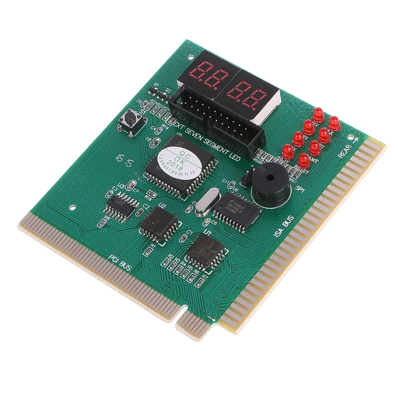 4 Digit PC ISA PCI Analyzer Diagnostic Test Post Card pci debug card New P9JD