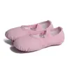 Soft Ballet Shoes Easy To Care PU Leather Size 32-40 Yoga Shoes Full Sole Wear Resistant Women's Ballet Slipper Girls 5