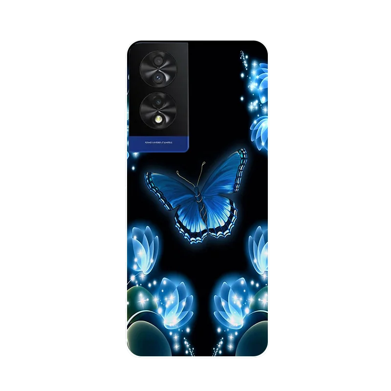 Cartoon Design Soft TPU Silicone Bumper Case, 6.78