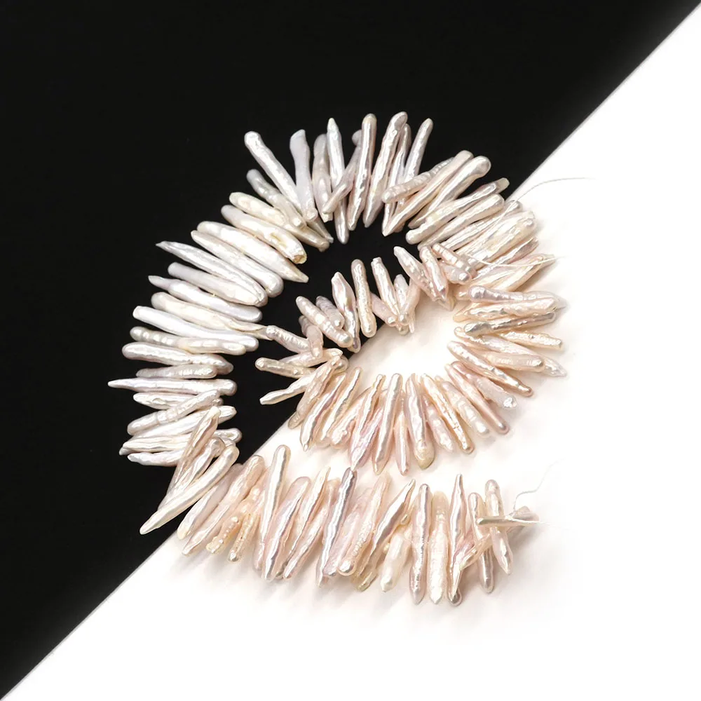 

Натуральный пресноводный жемчуг, длинные бусины неправильной формы в стиле барокко, 2-30 мм, ювелирные изделия «сделай сам», ожерелье, серьги, браслет, модные очаровательные аксессуары