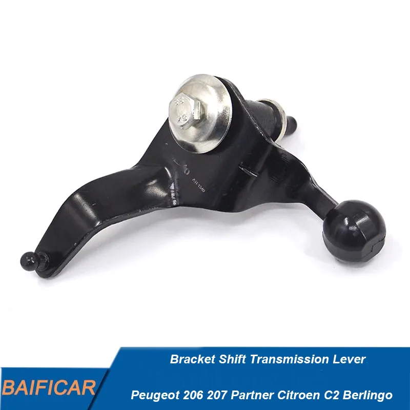 Baificar Bracket Shift Transmission Lever 244989 9627051380 For Citroen C2 Berlingo Peugeot 206 207 Partner