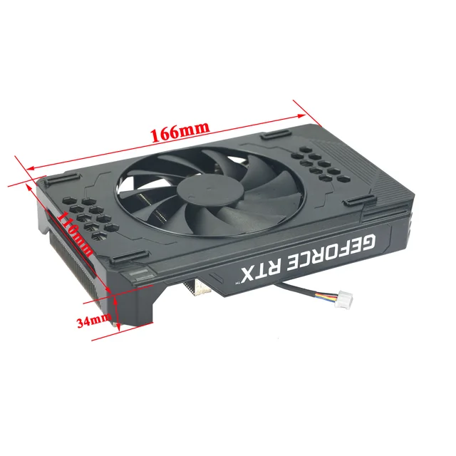 Palit RTX 3060 Ti 그래픽 카드 방열판 - 열 효과적 분산과 안정적 성능 제공