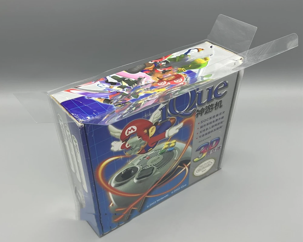 Transparent Box Protector For Nintendo/IQUE Collect Boxes TEP