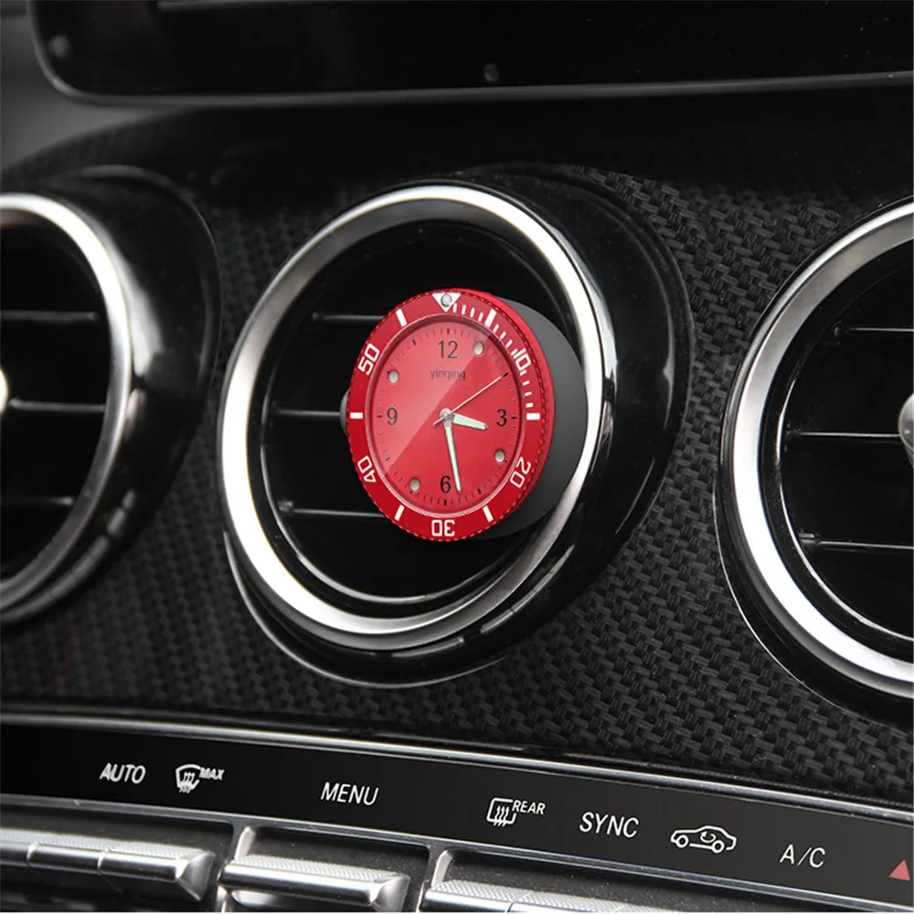 Car Decoration,for Alfa Romeo Universal Car Air Vent Quartz Luminous Clock Perfect for Cars SUV and MPV sdgh Car Dashboard Clock 