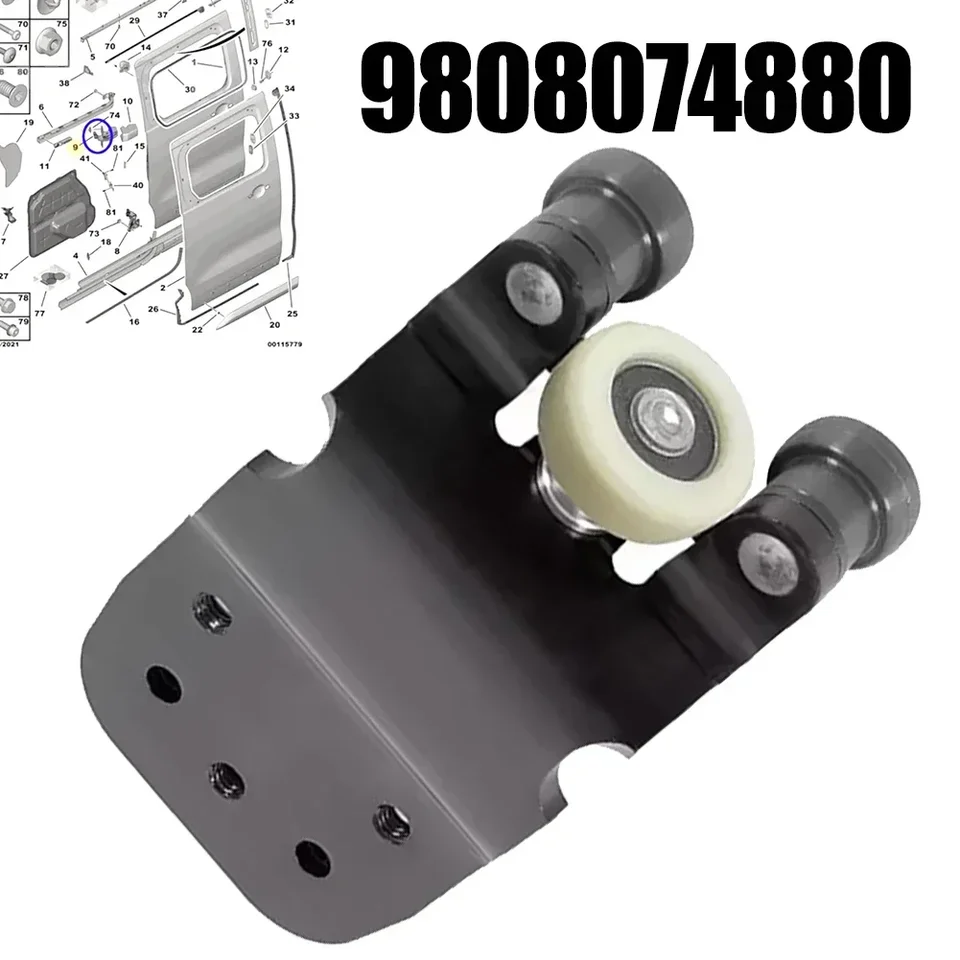 Sliding Door Roller Middle For Expert Traveller For Fiat For