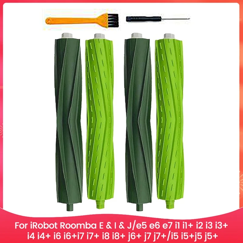 Spazzola a rullo in gomma per Irobot Roomba serie EIJ E5 E6 E7 I3 I3+ I4 I4+ I5 I6 I6+ I7 I7+ I8 I8+ J6+ J7 J7+ Pezzi di ricambio