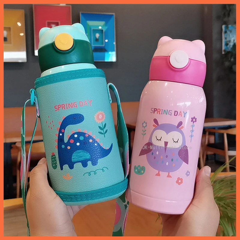 Stainless Steel Children Water Bottle Stainless Steel Thermos Mug