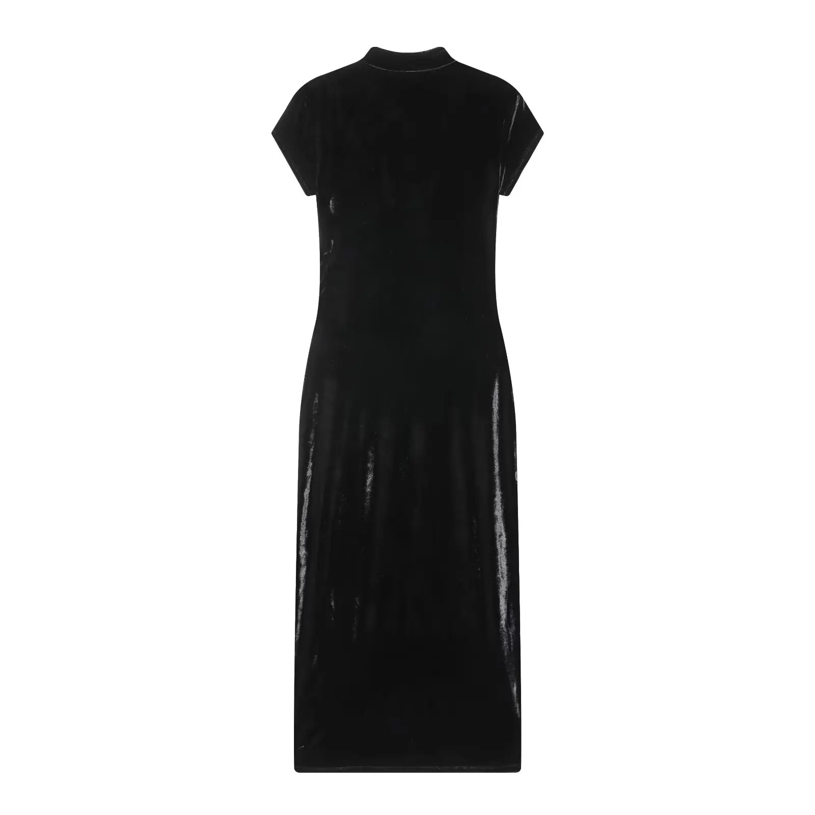 Women's Dress 2025 Autumn New Chinese Style Cheongsam Long Dresses For Women Chic Fashion Velvet Slim Elegant Dress ﻿