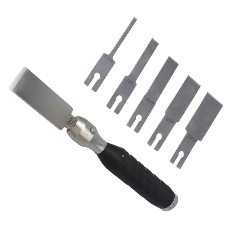 Modular Osteotomes Complete with 6 Blades Stainless Steel Bone Knife Orthopedic Veterinary Instrument