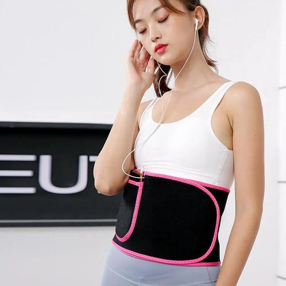 허리 트레이너 트리머 여성 남성 사우나 스웨트 벨트 벨리 코르셋 컨트롤 스포츠 버너 운동 체중 감량 슬리밍 바디 쉐이퍼