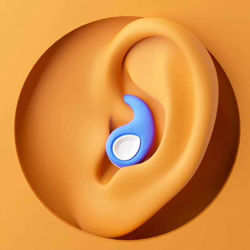 1 Pair Ear Plugs For Sleeping Oordopjes Three Layers Earplugs Noise Reduction Swimming Tapones Para Dormir Sleeping Ear Plugs