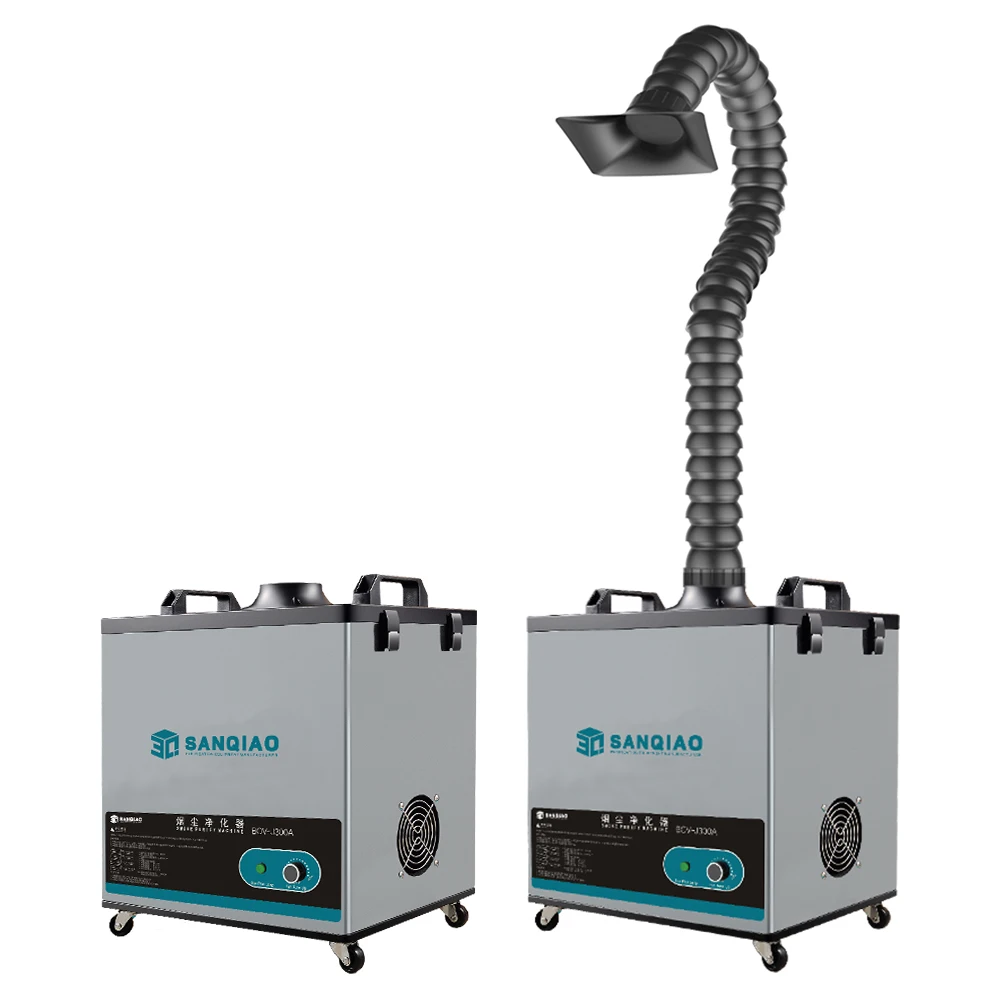 

Suitable for welding materials 300w smoke filter laser welding machine medical fume extractor