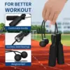 1pc Weighted Cordless Jump Rope for Effective Fitness Training - Perfect for Indoor and Outdoor Workouts 5