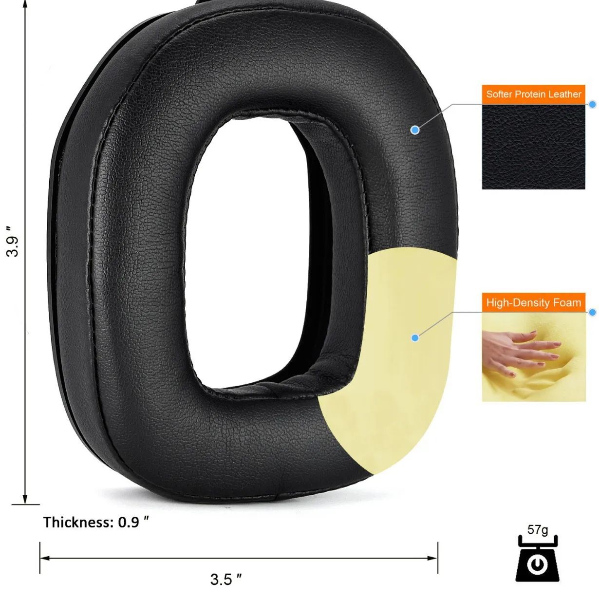 Earpads for Astro A40TR A40 TR Gaming Headset Headband Ear Pads Cushions Earmuff (Not Compatible with A50/A40 Gen2,Gen1)