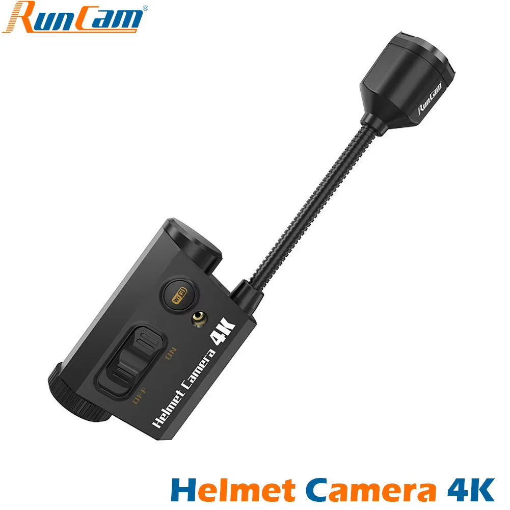 RunCam Helmet Camera 4K Face Mask Recorder Airsoft Recording Long Battery Life Replaceable battery 1920*1080 60fps Built-in Wifi