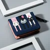 Cartoon Cat Women Wallet PU Leather Women Short Wallet Brand Designed Coin Purse Female Card Holder Cute Girl Wallet 2