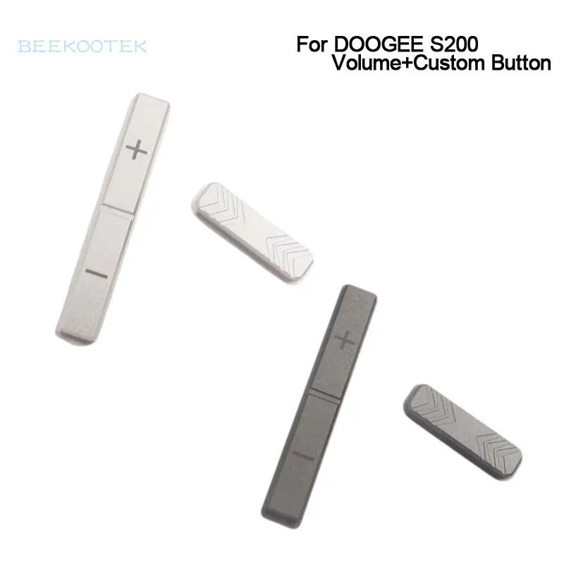 New Original DOOGEE S200 Volume Button Cell Phone Side Control Button Key Accessories For DOOGEE S200 Smart Phone