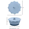 1PCS Baby Silicone Suction Bowl BPA Free Cartoon Shape Food Tray Dishes Plate Child Feeding Non-Slip Tableware Baby Accessories 4