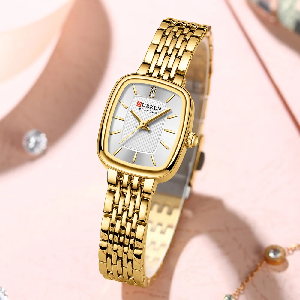 Nuovo orologio da polso da donna in acciaio inossidabile alla moda, casual, impermeabile fino a 30 m, da donna_voghion.com