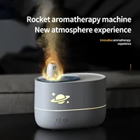 Creative Rocket Humidifier Aromatherapy Machine Household Colorful Dazzling Light Perfume Nano Mist Essential Oil Air Diffuser 1