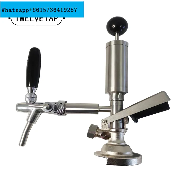 

TWELVETAP Portable Beer keg Pump Manual Pump Dispenser Wine Beating Device Party Club Home Brewing Barrel Accessories