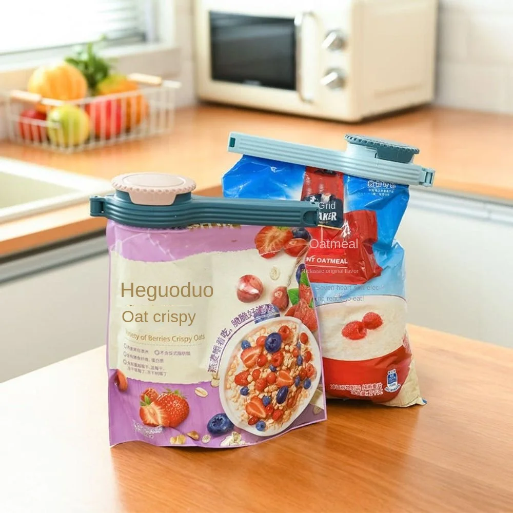 Bag Clips Multipurpose Food Storage Bag Clip with Cap Moisture-proof Kitchen