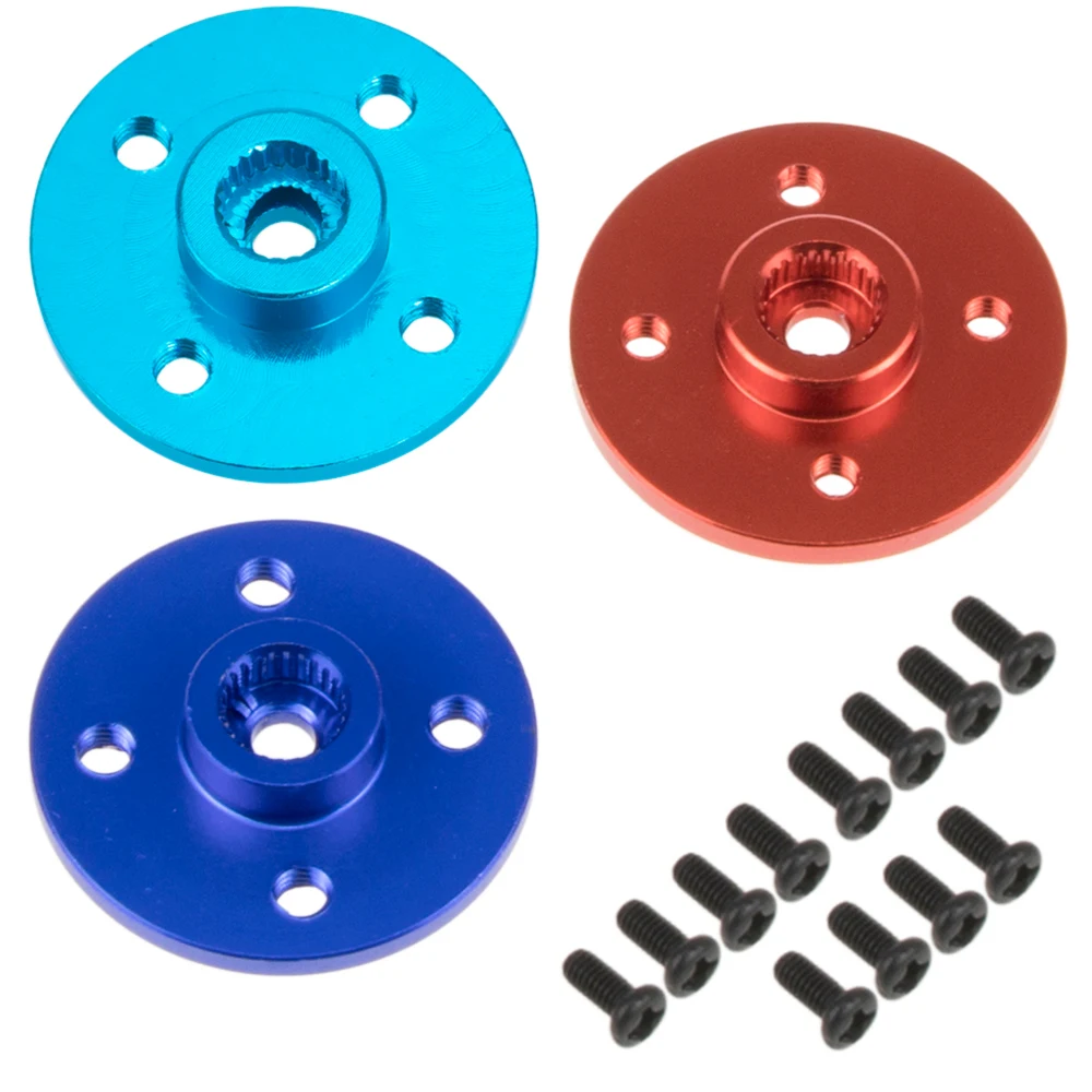 

Alloy 25T Servo Arms Horn Teeth Metal Round Disc Type for RC Robot Car Airplane Hop-up Parts