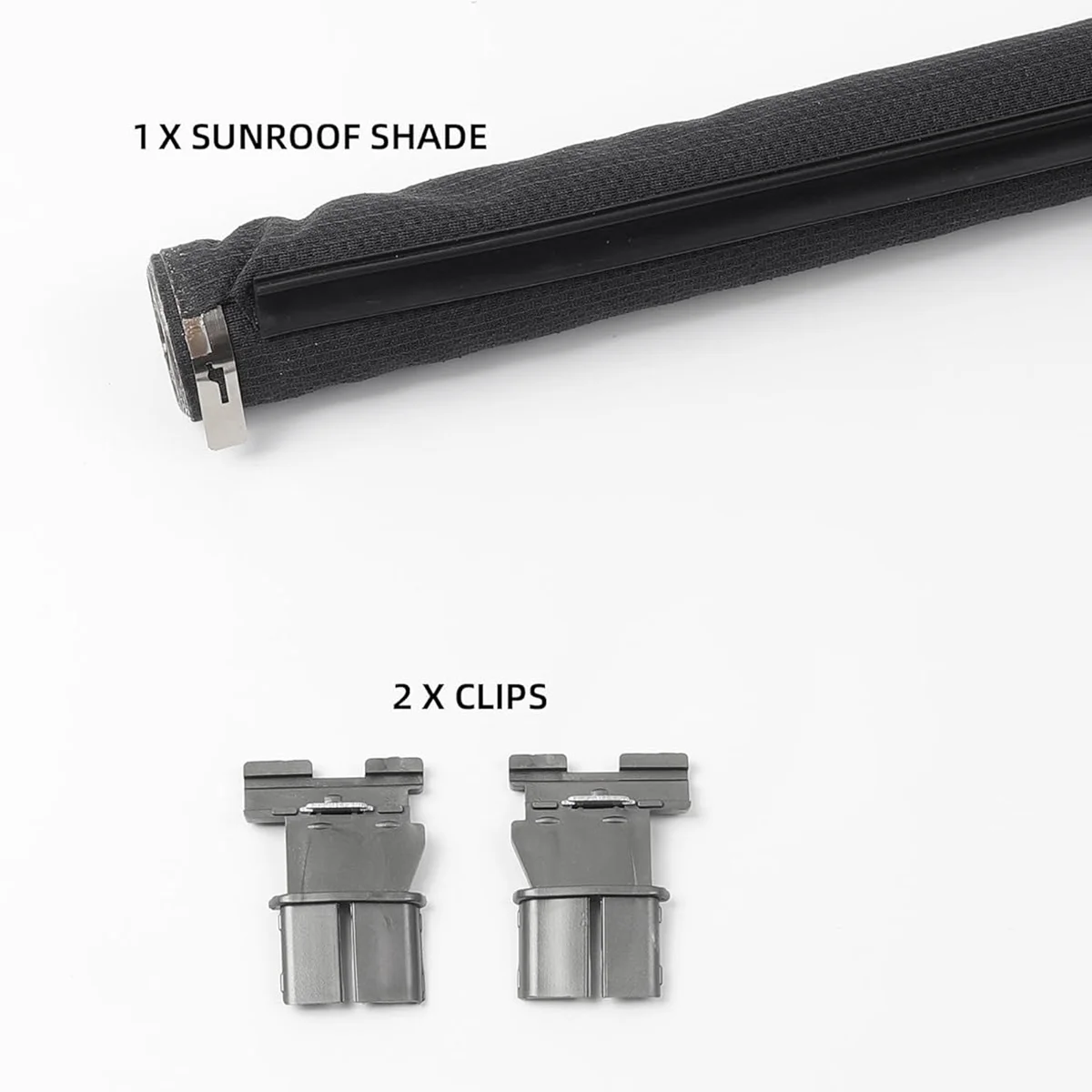 1K9 877 307B Sunshade Roller Blinds Sunroof Roller Blinds for Volkswagen Audi Skoda Seat 1K9877307B Black