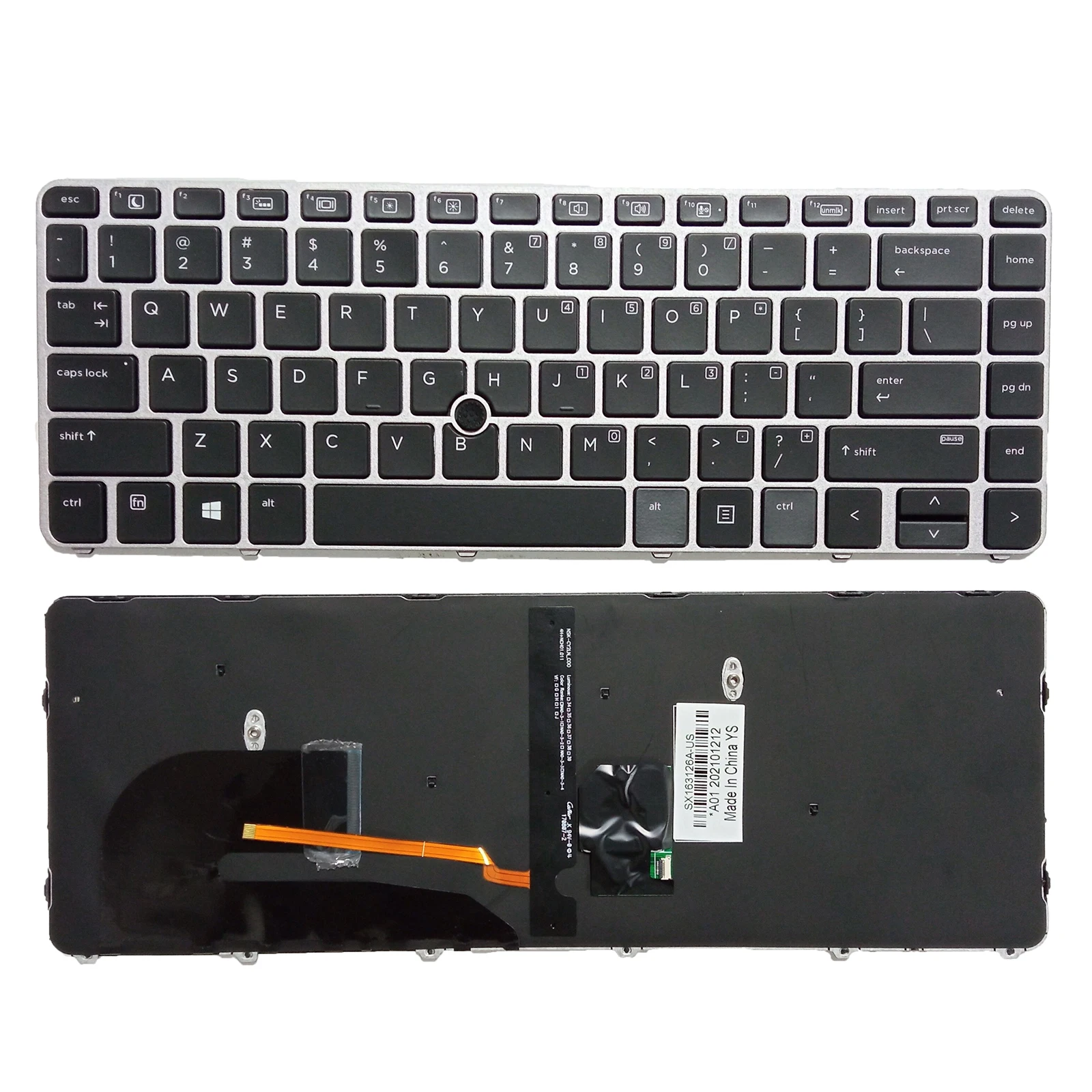 

US Keyboard for HP EliteBook 840 G3 745 G3 840 G4 745 G4 ZBook 14u G4