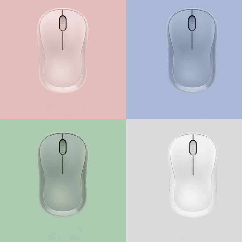 Mouse Wireless 2.4G Per Mouse Desktop Per Laptop Mouse Portatili Per Notebook Mini Mouse Computer Mause Per Windows Xp/7/8/10/11/Mac