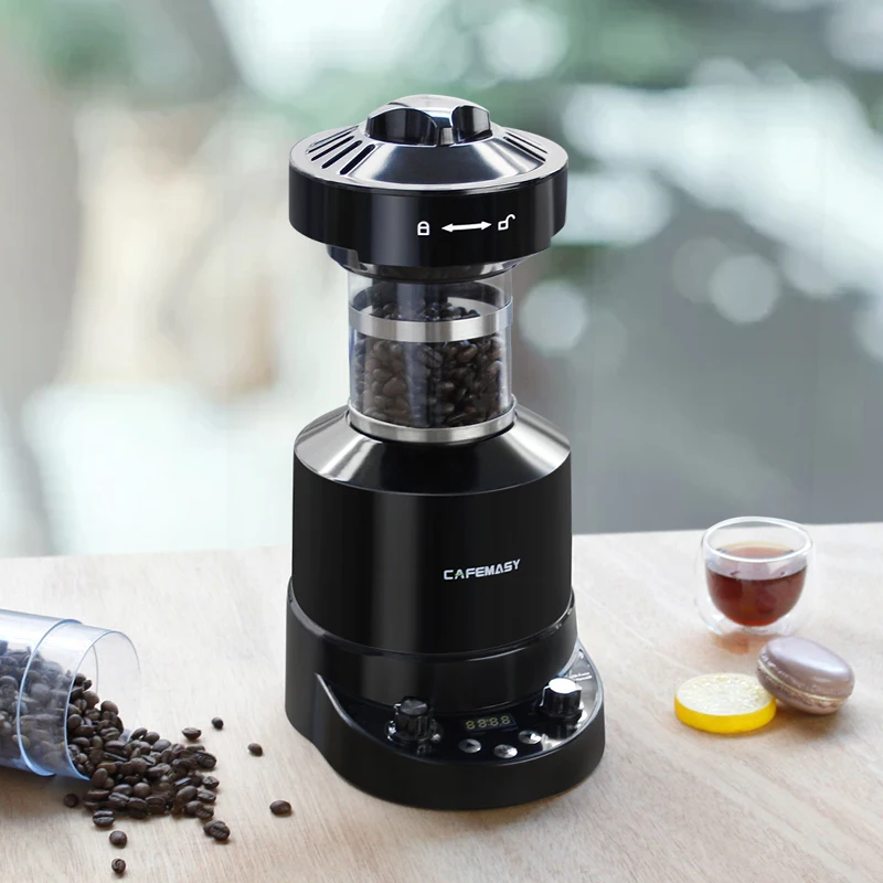 Электрическая жаровня для кофе, 80 г, домашняя автоматическая машина для запекания кофейных зерен с таймером, европейская вилка, 220 В, 2100 Вт Электрическая жаровня для кофе, 80 г, домашняя автоматическая машина для запекания кофейных зерен с таймером, европейская вилка, 220 В, 2100 Вт