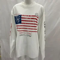 Nouveau sweat à capuche rue col rond à manches longues personnalisé lâche T-shirt lettre imprimé lâche et polyvalent brodé vêtements 4