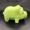 Cartoon Piggy Coin Storage Box Mini Plastic Cash Storage Boxes For Kids Saving Money Household Ornaments Boys Girls Gift 5