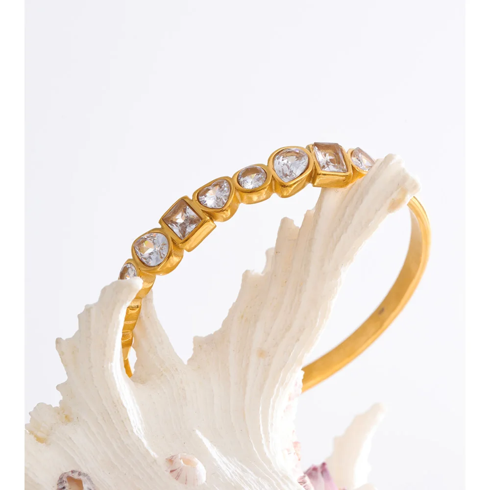 Yhpup Stainless Steel Bangle Waterproof
